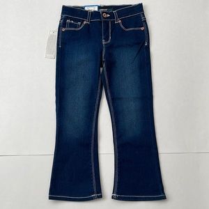 Jordache Bootcut Adjustable waist dark wash jeans - size 5T - NWT